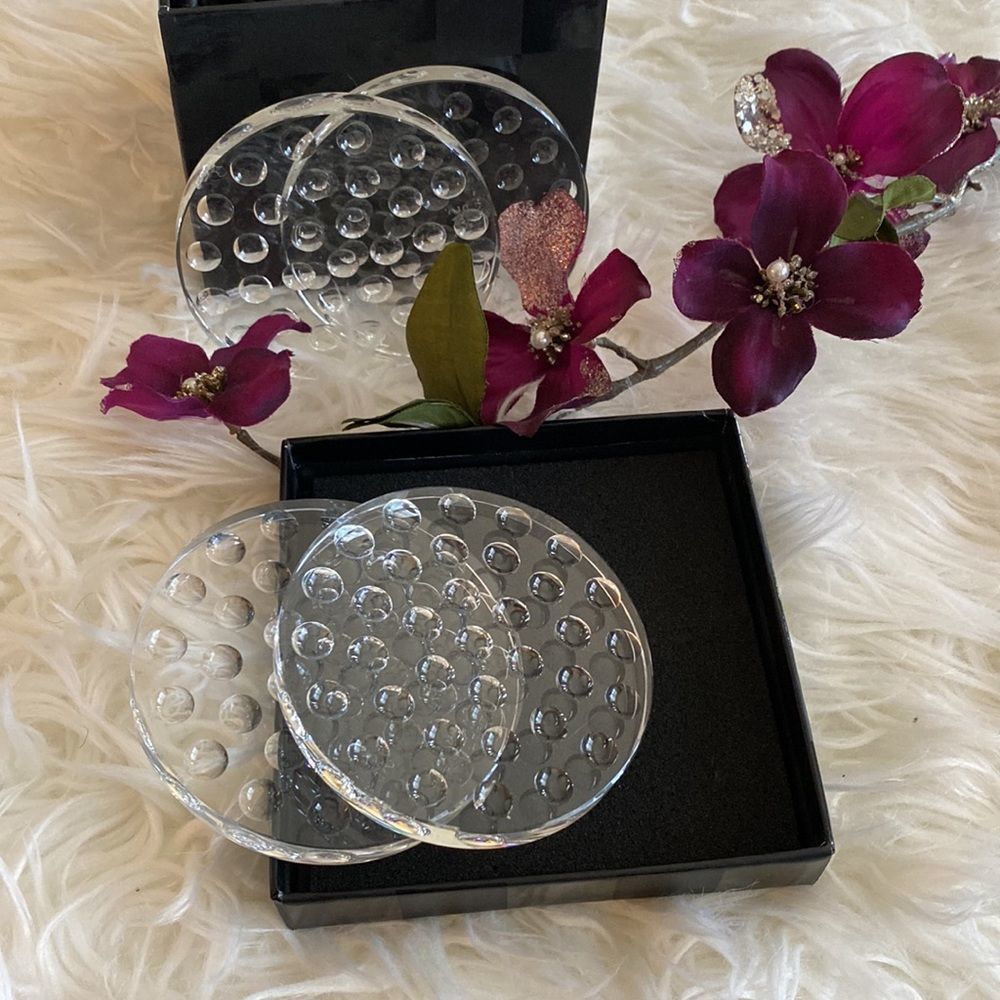 💞SAKS FiFTH avenue 💞crystal bubble coaster - Picture 10 of 13